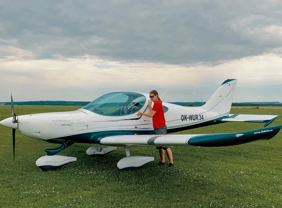 Pilotem letadla na zkoušku